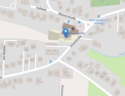 größere Karte mit Routenplaner auf OpenStreetMap.org öffnen (neues Fenster)